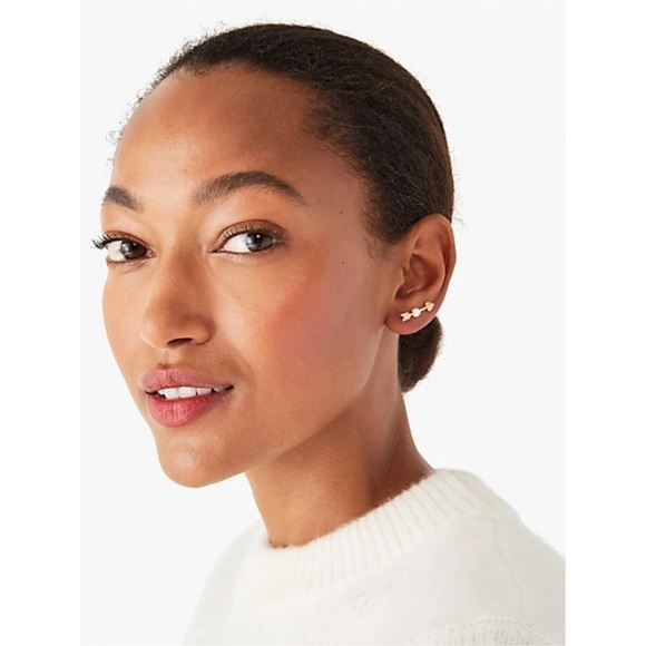 KATE SPADE • Love Game Arrow Earpins Earrings - Picture 2 of 3